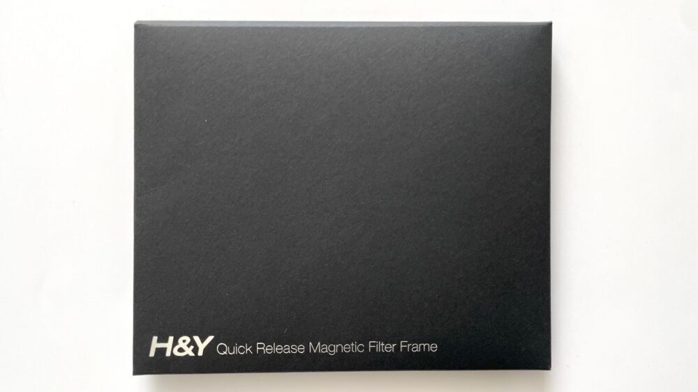 H&Y マグネティックフィルターフレーム100×150の箱